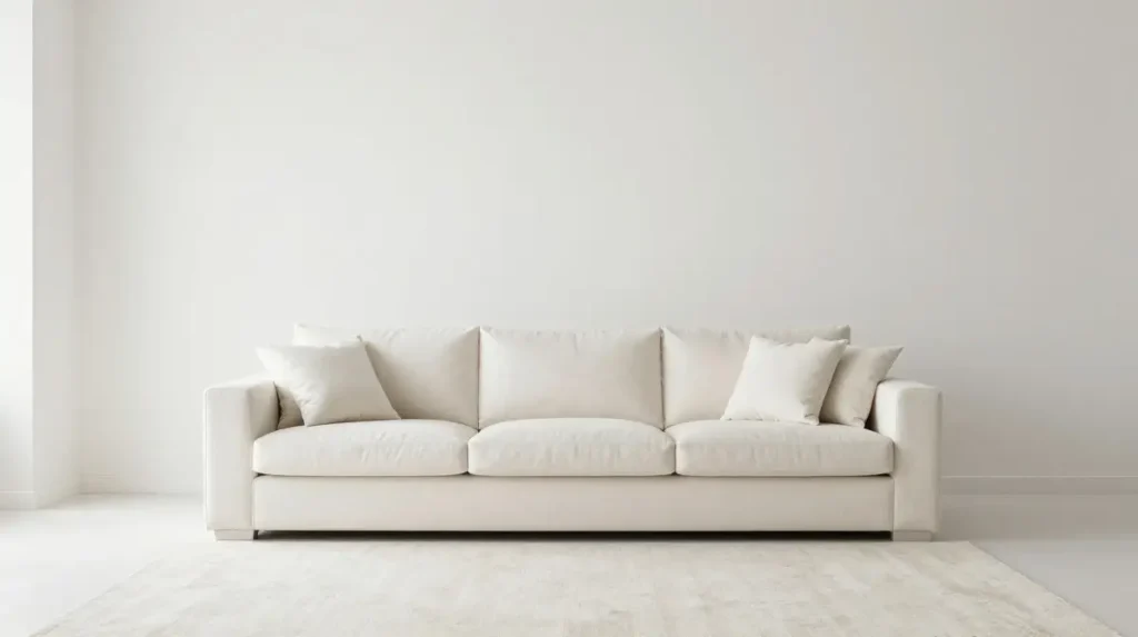 Monochrome Living Room With Varied Tones
