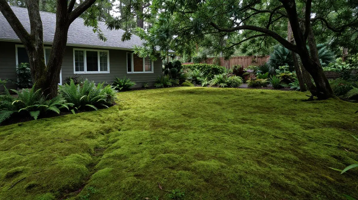 Moss Gardens for Shaded Yards