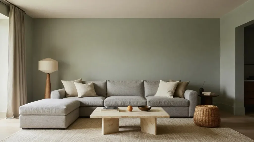Muted Sage and Stone
