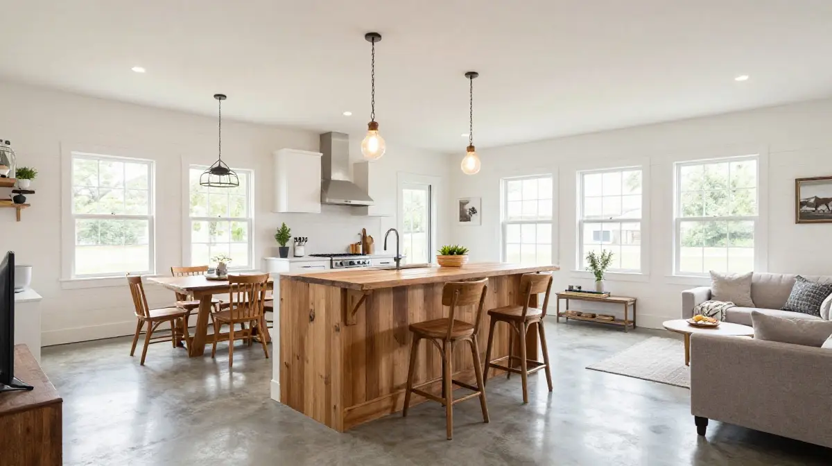 Open-Concept Floor Plan That Makes Every Square Foot Count