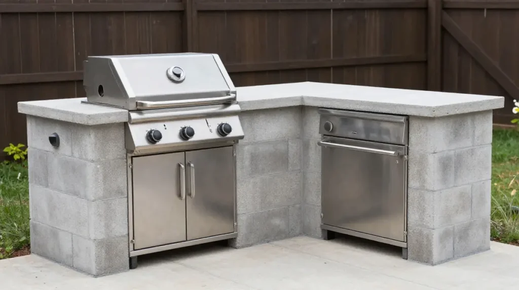 Outdoor Kitchen on a Budget