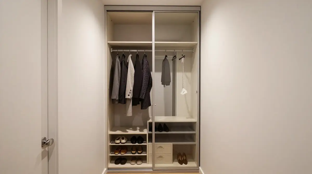 PAX Wardrobe as a Full Entryway Closet
