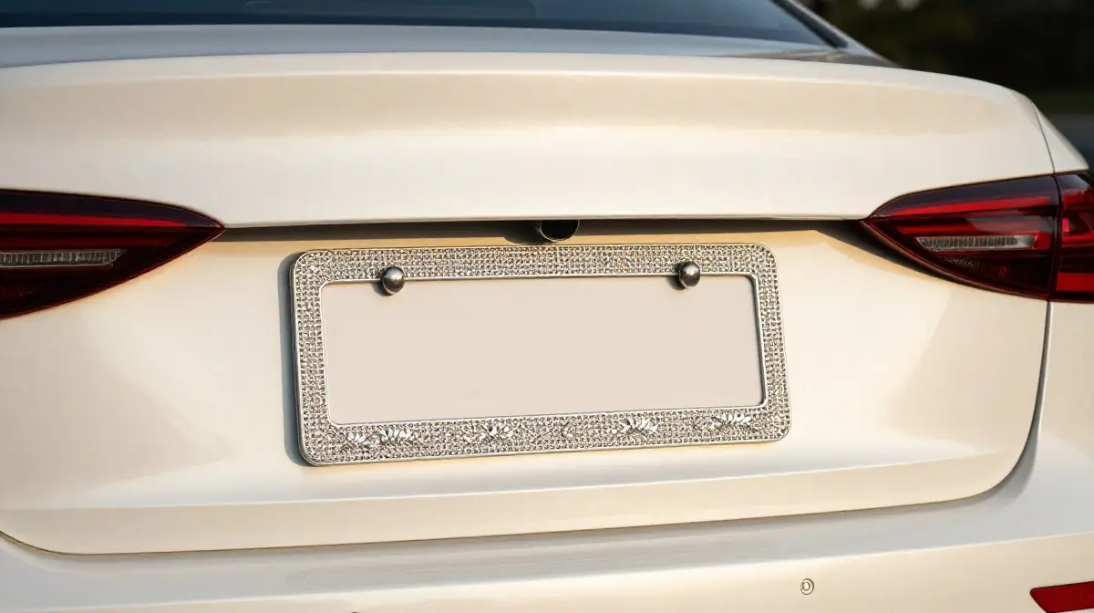 Personalize With a Custom License Plate Frame