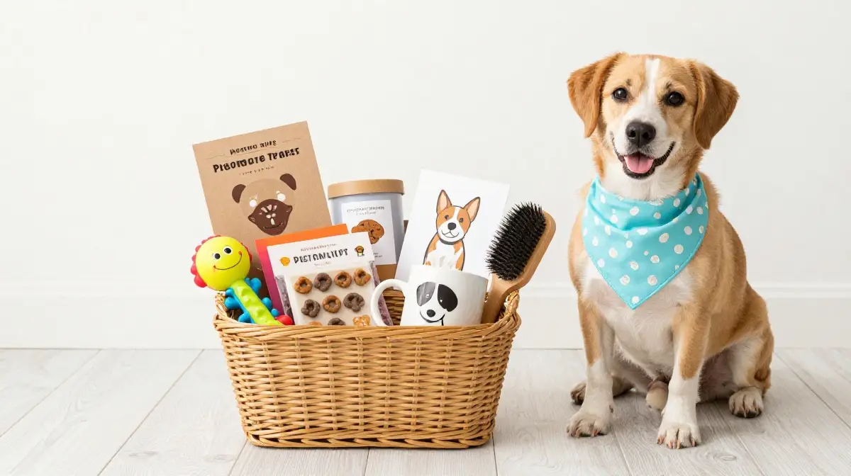 Pet Lover Gift Basket
