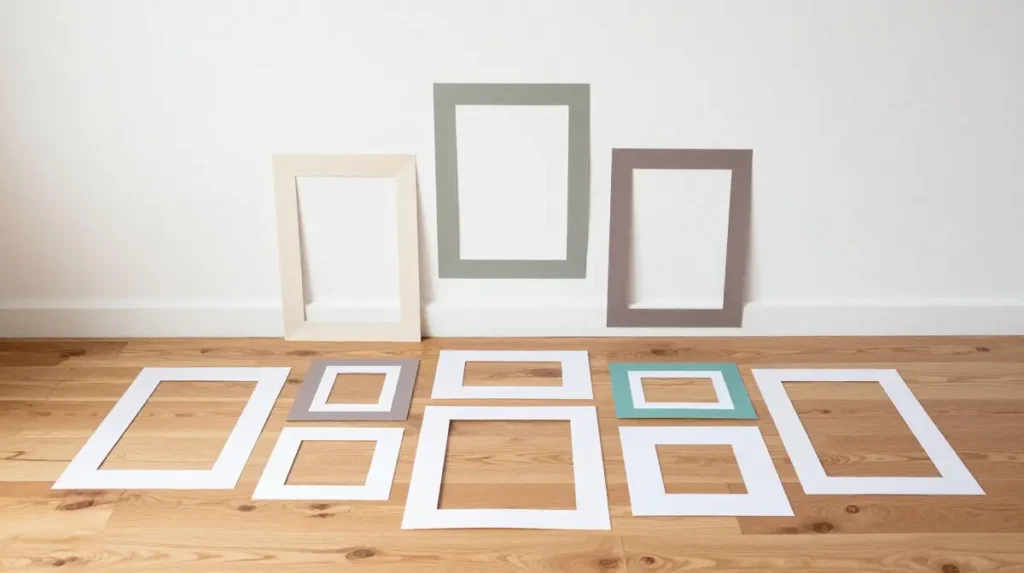 Plan Your Gallery Wall on Paper Before Touching the Walls