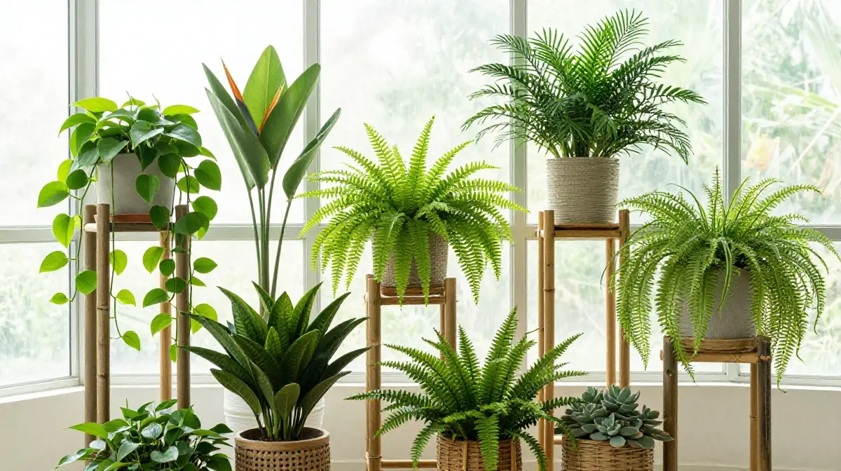 Plant Stands and Greenery to Bring the Outdoors In
