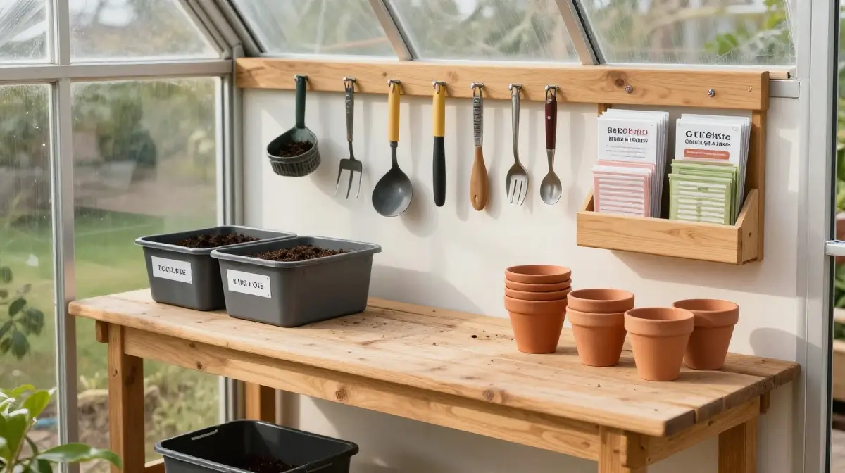 Potting Zone Layout to Keep Your Workspace Organized