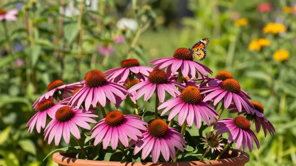 Purple Coneflower as a Pollinator Magnet