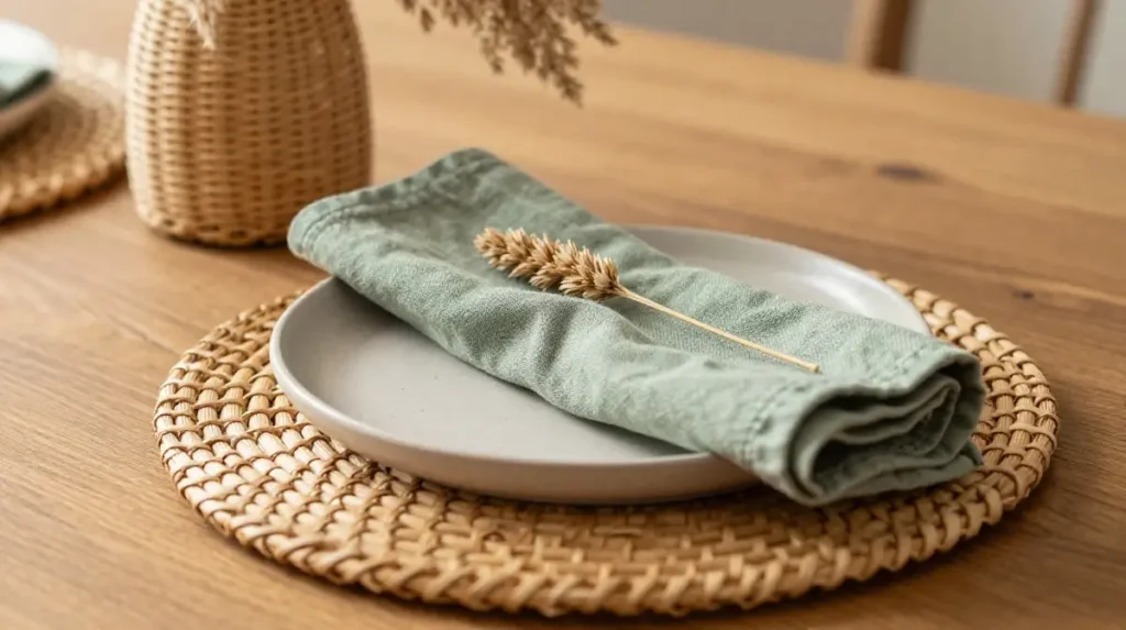 Rattan and Wicker Elements for Boho Warmth