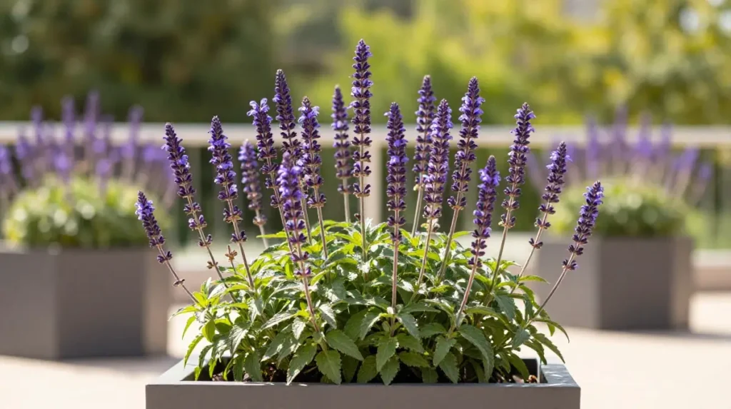 Salvia for Tall, Elegant Structure
