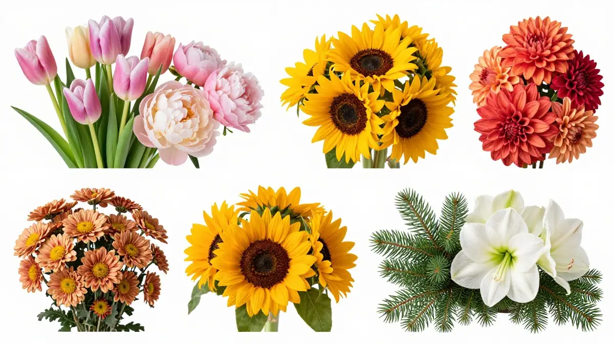 Seasonal Flower Arrangements to Celebrate Each Month
