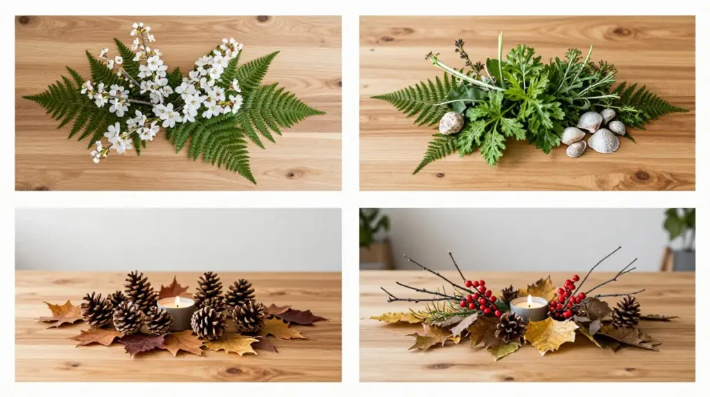 Seasonal Nature Table Decor Throughout the Year