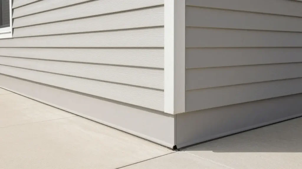 Skirting That Matches the House Siding