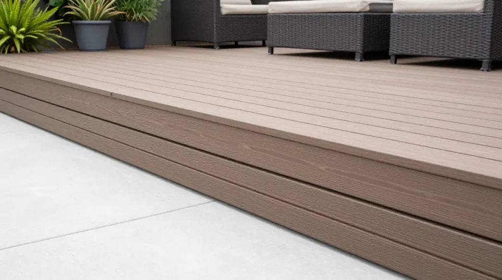 Slatted Composite Skirting