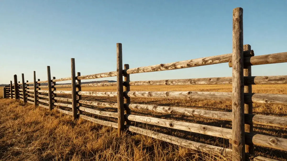 Split Rail Fencing The Rural Classic with Timeless Natural Appeal