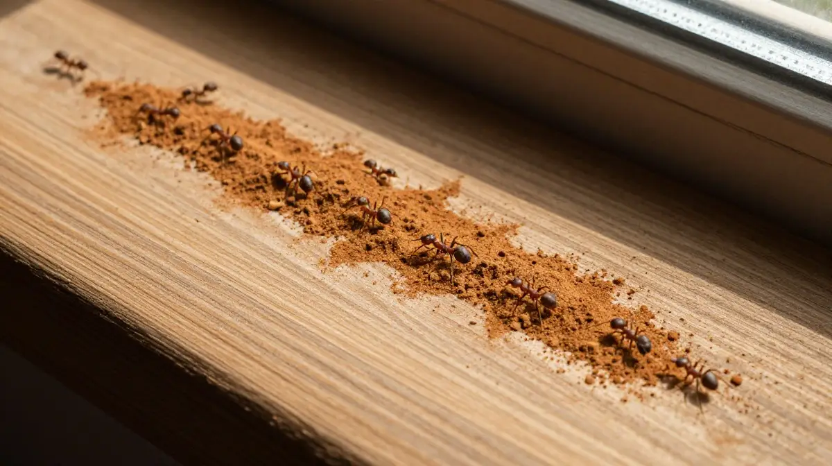 Sprinkle Ground Cinnamon to Block Ant Trails
