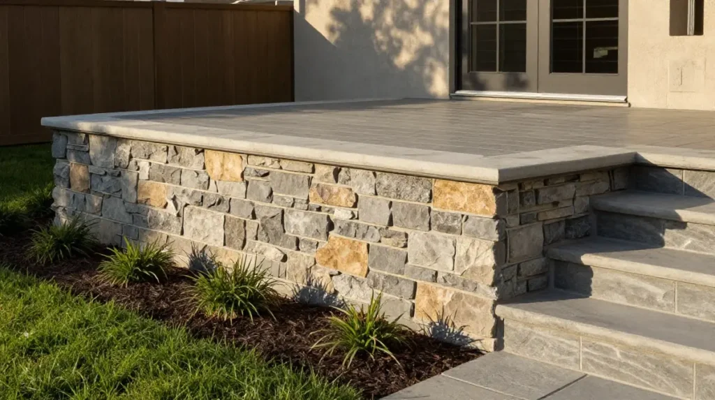Stone Veneer Skirting