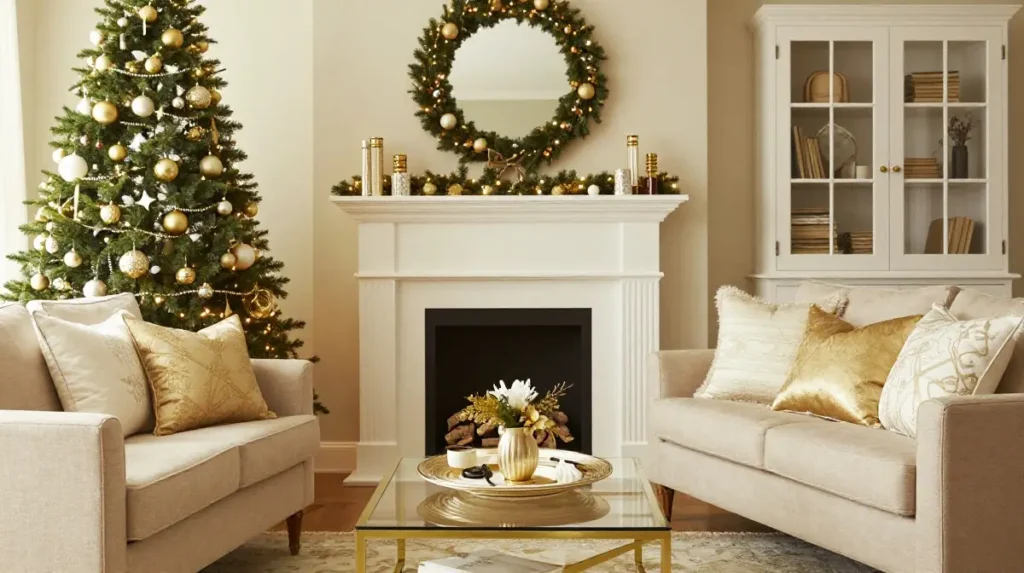 Style a Cohesive Holiday Living Room