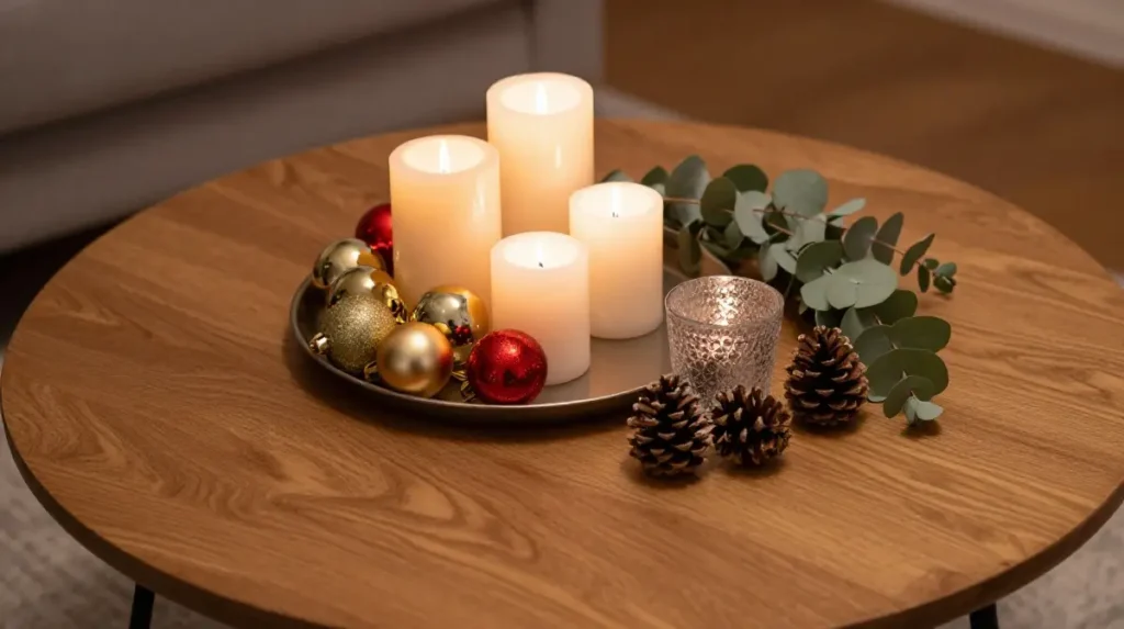 Style the Coffee Table for the Holidays