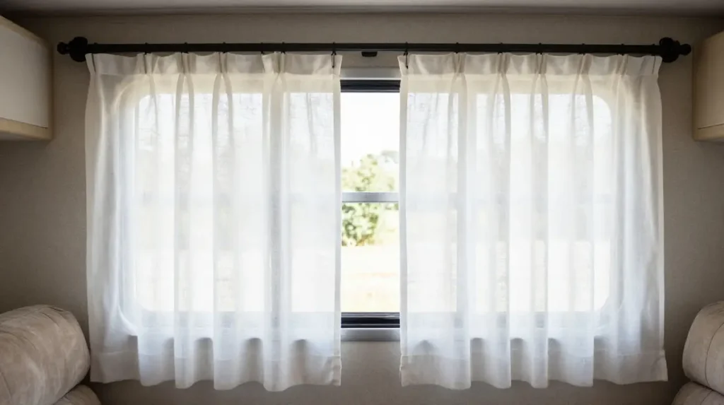 Swap Heavy Curtains for Light Window Treatments