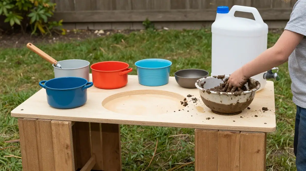 The Budget-Friendly Mud Kitchen Setup Under Fifty Pounds