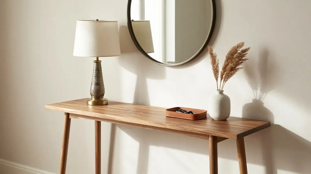 The Classic Console Table Look
