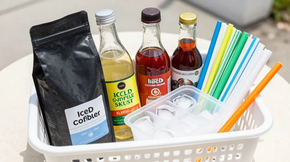 The Iced Coffee Obsession Basket