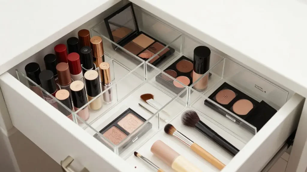 The Makeup Counter Drawer Organizer System