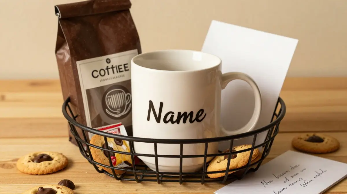 The New Mom Survival Coffee Basket
