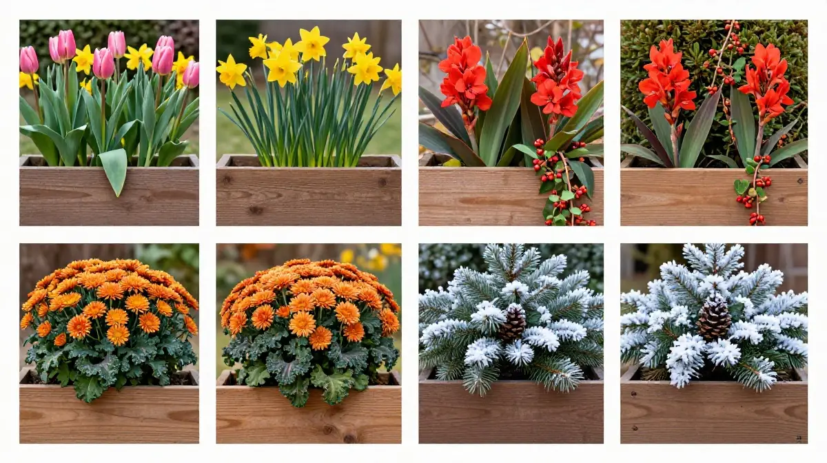 Themed Seasonal Planter Boxes
