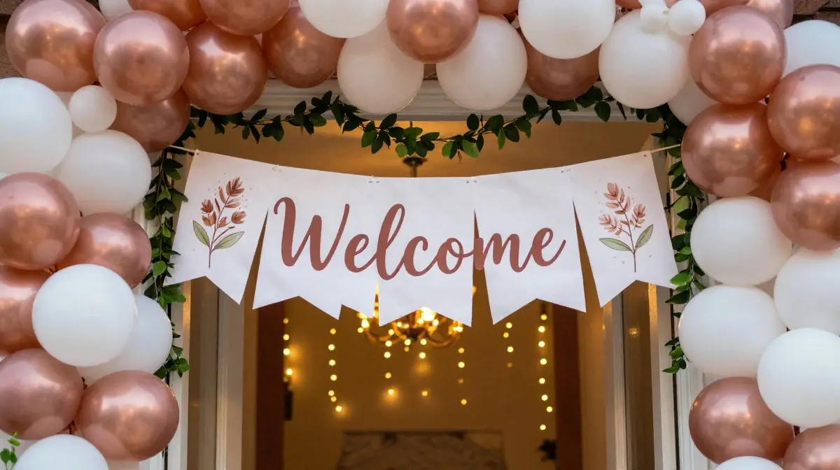 Themed Welcome Banner