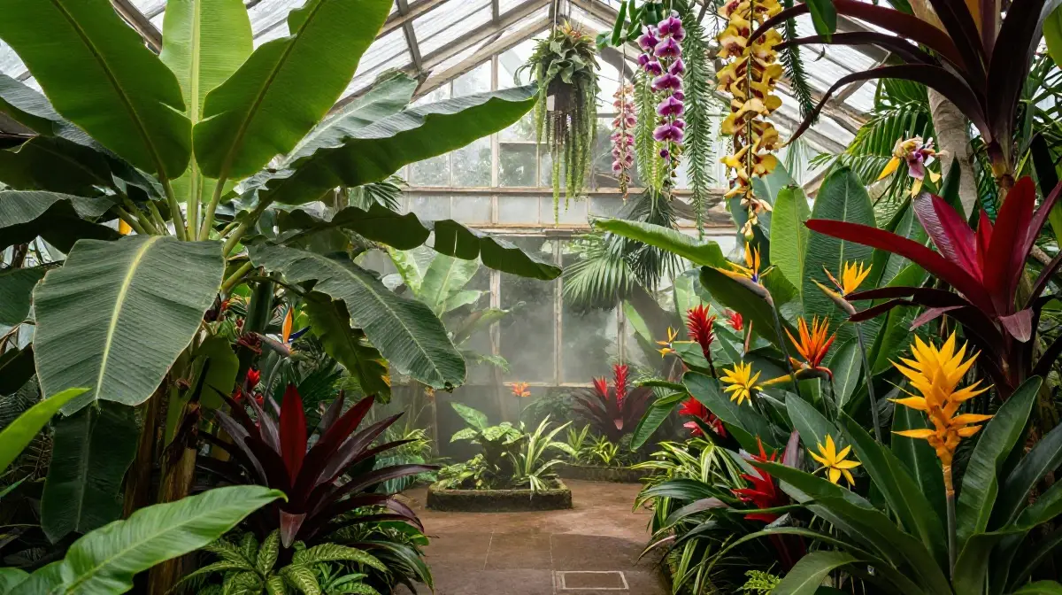 Tropical Plant Layout for Exotic Collections