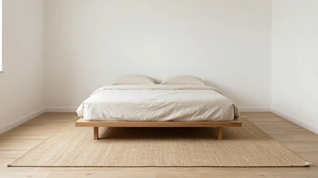 Try a Bedroom Rug to Anchor the Space