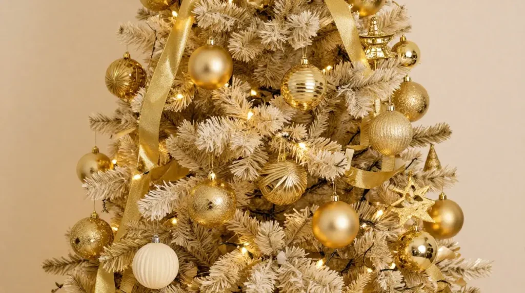 Try a Monochromatic Christmas Theme