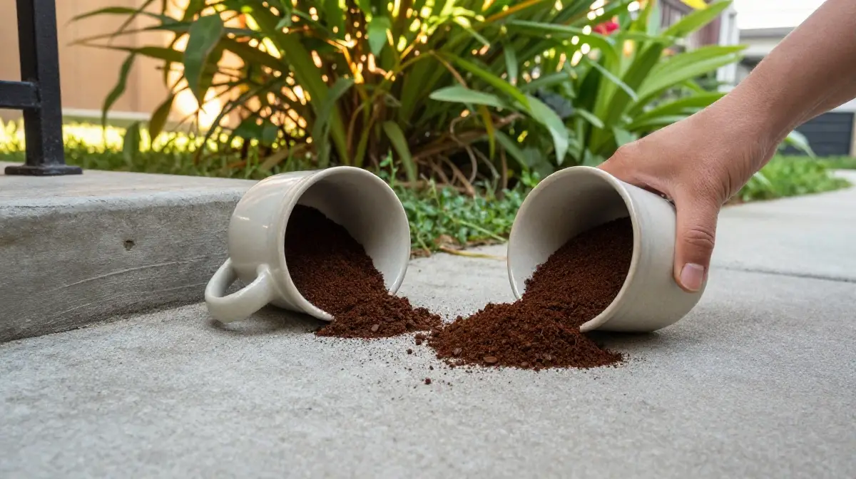 Use Coffee Grounds to Repel Ants Naturally
