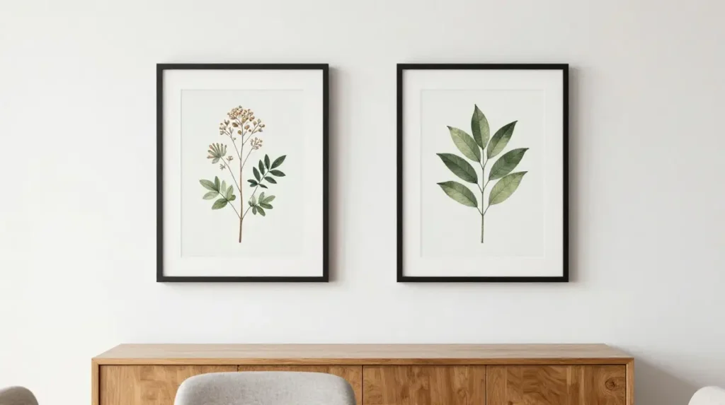 Use Color Coordination to Tie Mixed Frames Together