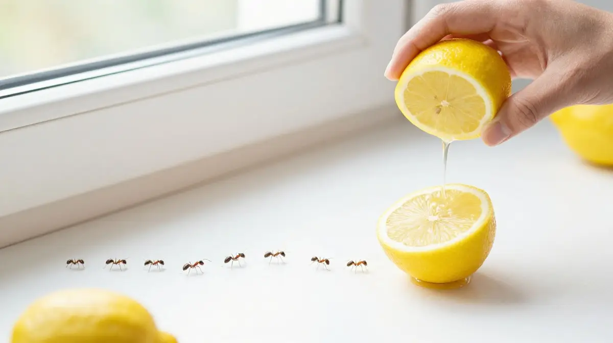 Use Lemon Juice to Disrupt Pheromone Pathways