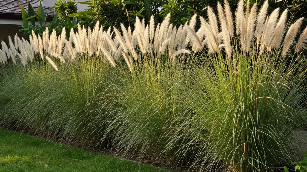 Use Tall Grasses as Natural Privacy Screens