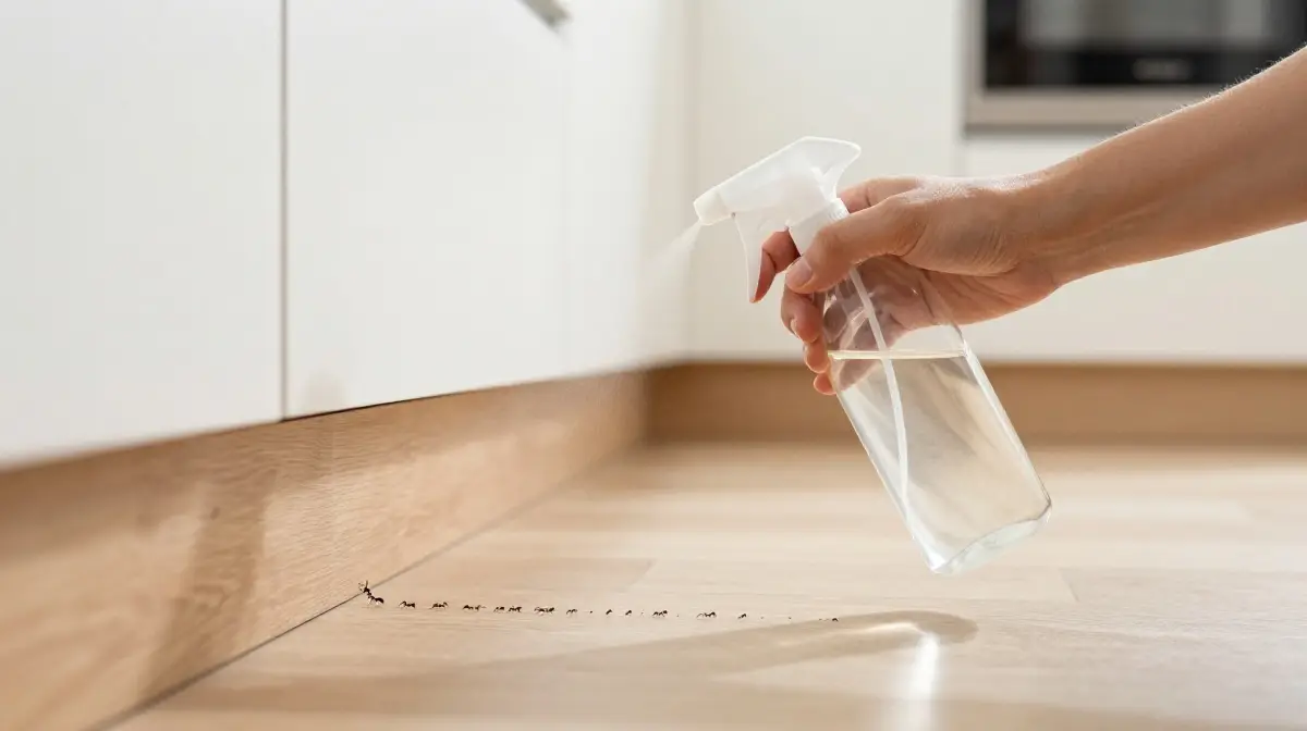 Use White Vinegar to Destroy Scent Trails