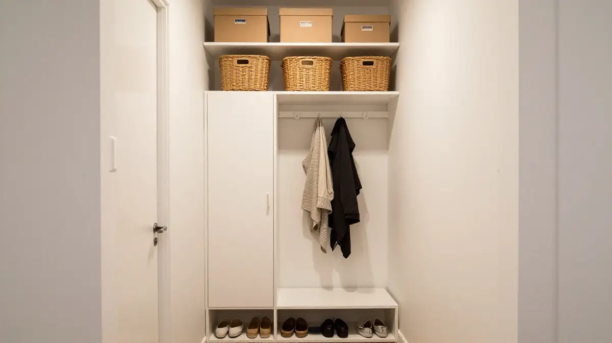 Vertical Space Strategy with Stacked Storage