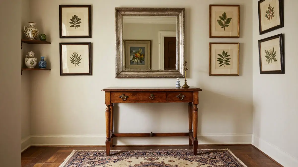 Vintage and Antique Entryway Charm