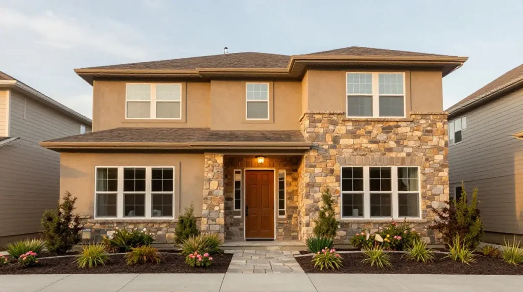 Warm Taupe and Stone
