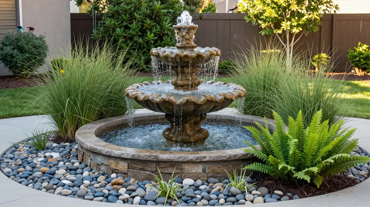 Water Features as Focal Points