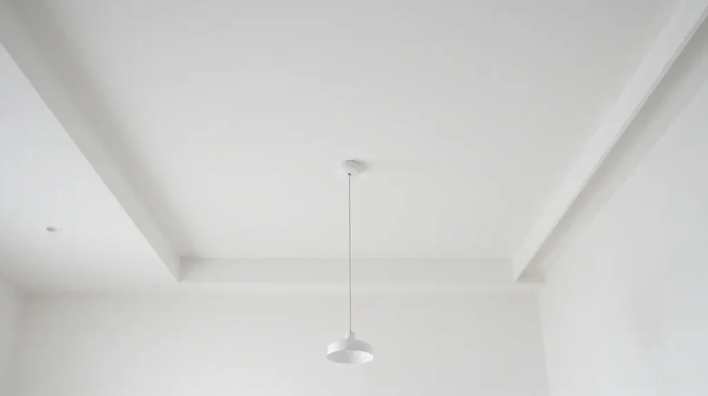 White Ceiling Design That Adds Height