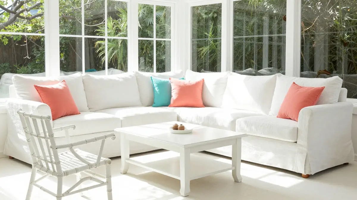White Furniture Ideas That Amplify Natural Light