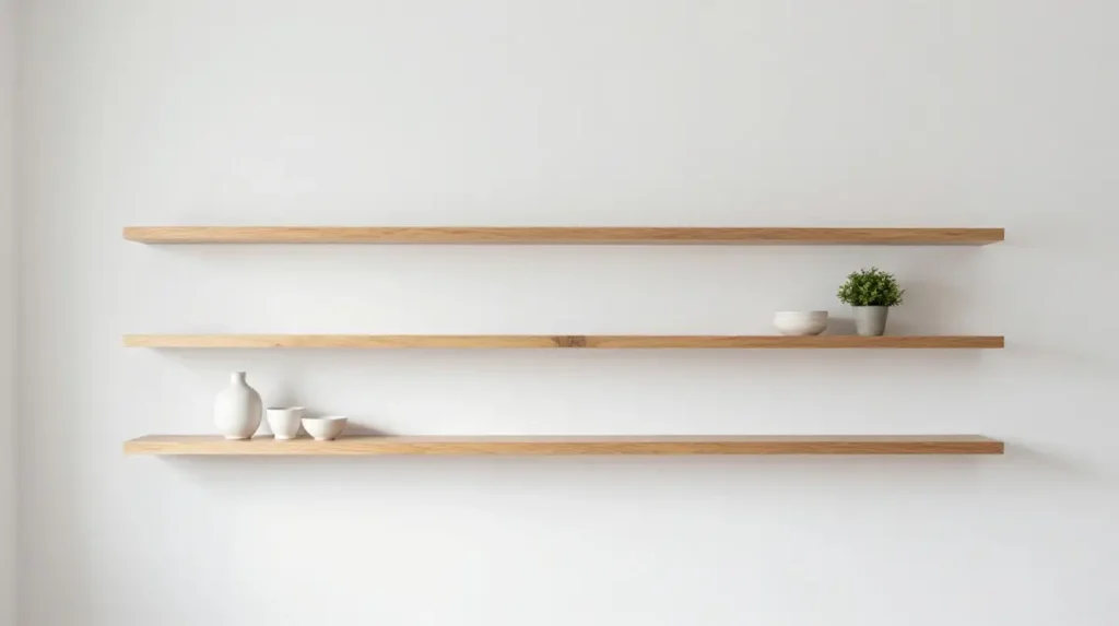 White Walls With Warm Wood Accents