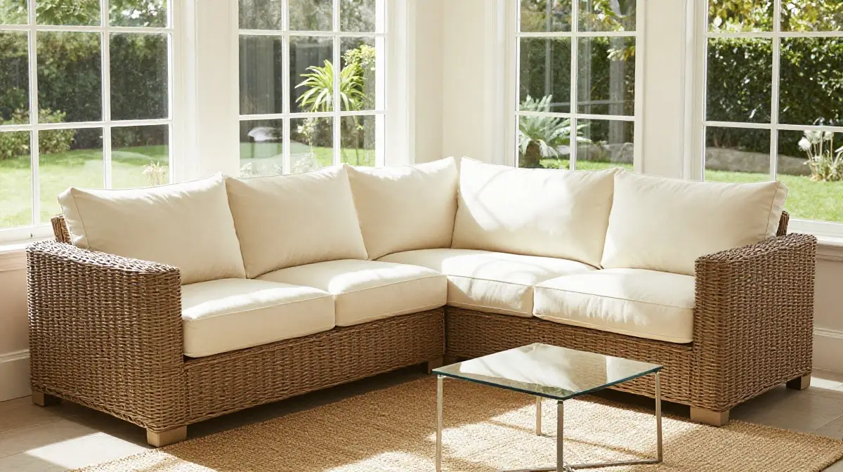 Wicker Sofas and Sectionals That Define the Space