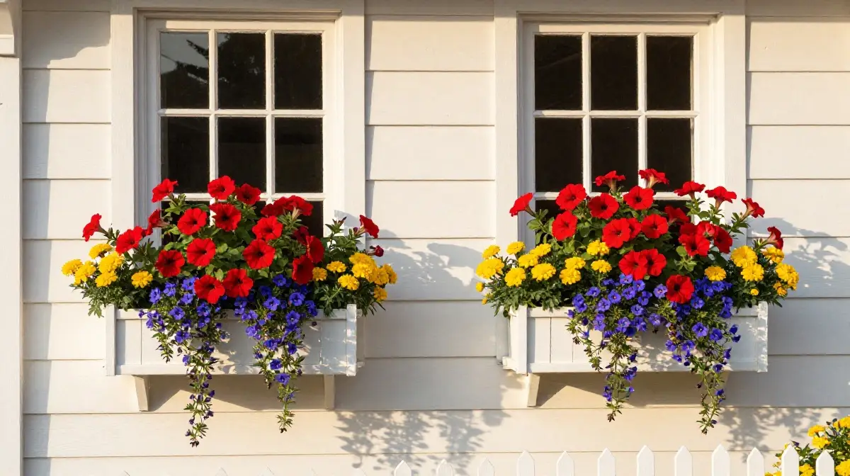 Window Box Planters for Curb Appeal