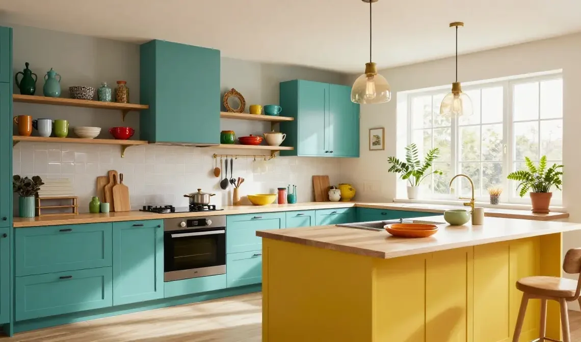 22 Colorful Kitchen Styling Ideas for Bright Happy Spaces