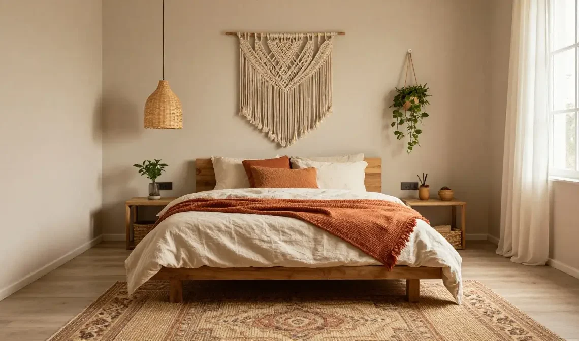 22 Earthy Boho Bedroom Design Ideas for Cozy Vibes